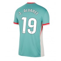 Atletico Madrid Julian Alvarez #19 Fußballbekleidung Auswärtstrikot 2024-25 Kurzarm